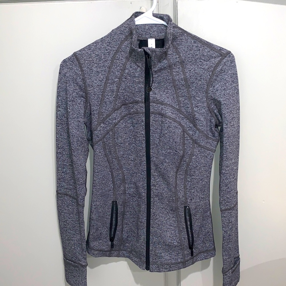 lulu track zip up